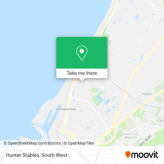 Hunter Stables map