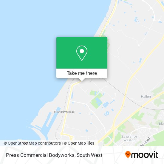 Press Commercial Bodyworks map