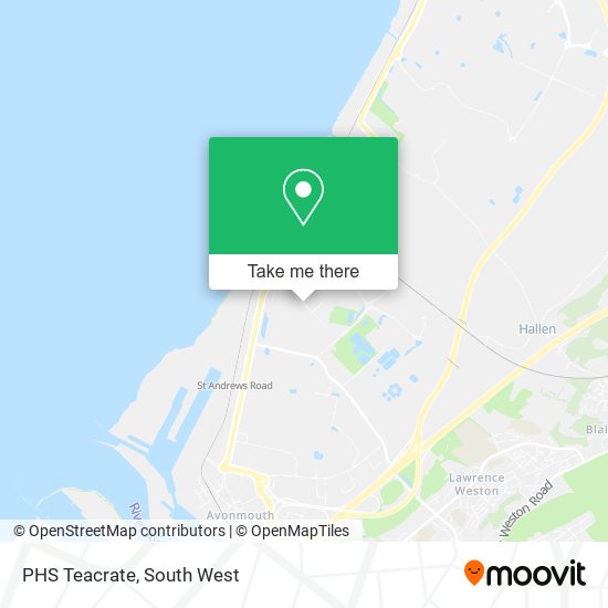 PHS Teacrate map