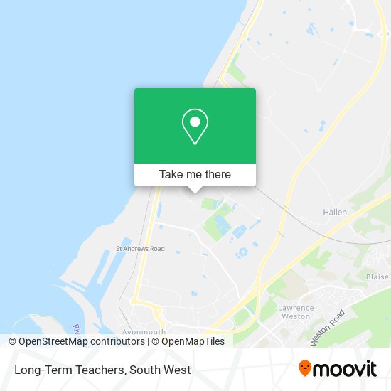 Long-Term Teachers map