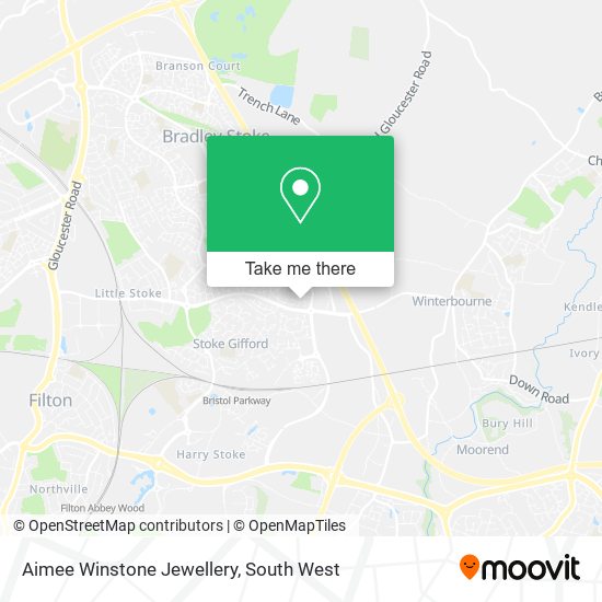 Aimee Winstone Jewellery map
