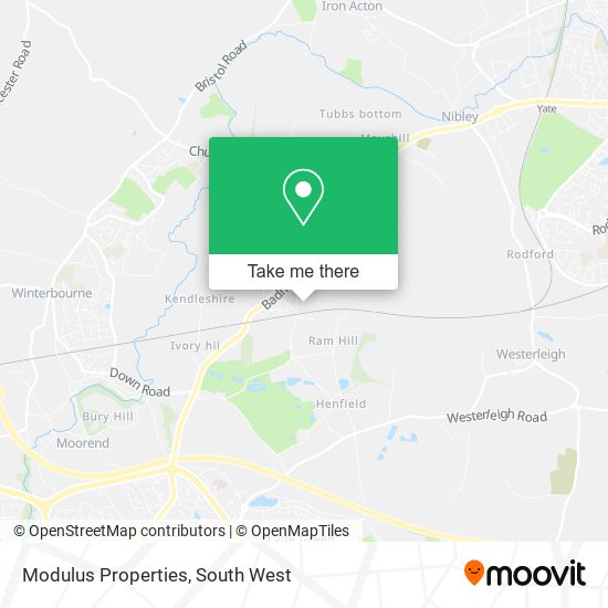 Modulus Properties map