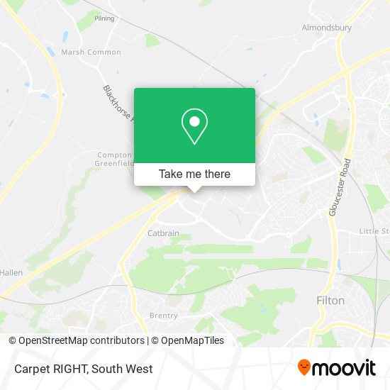 Carpet RIGHT map