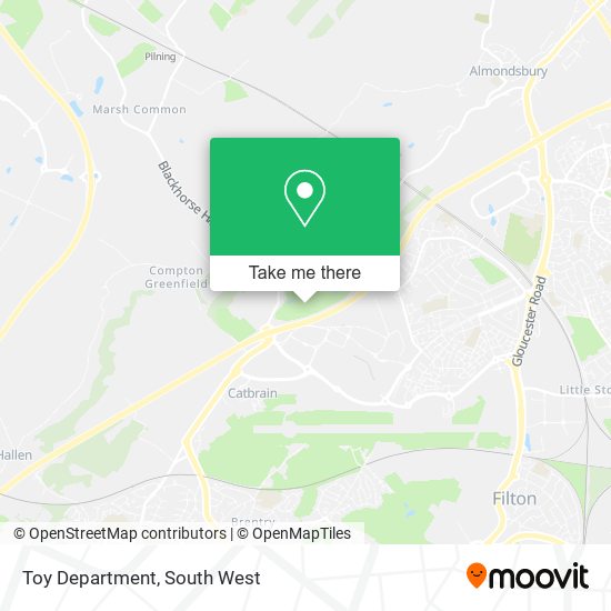 Toy Department map