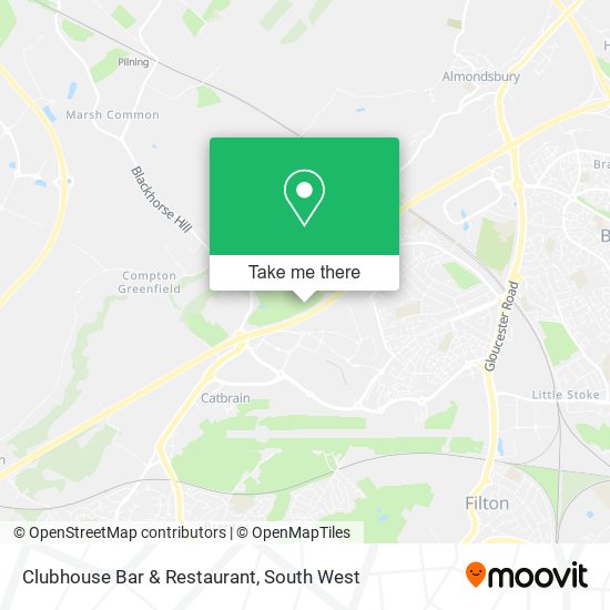 Clubhouse Bar & Restaurant map