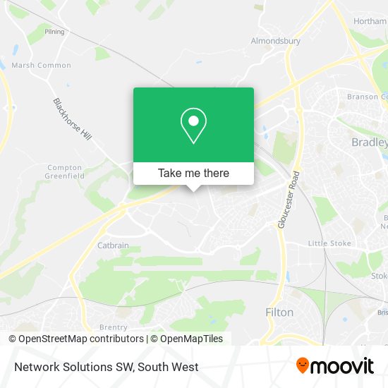 Network Solutions SW map