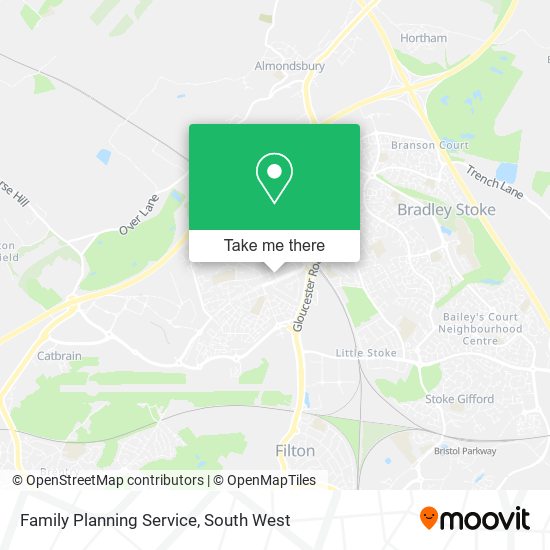 Family Planning Service map