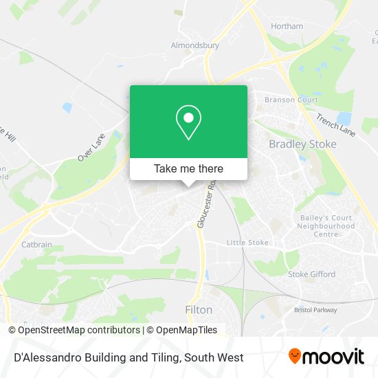 D'Alessandro Building and Tiling map