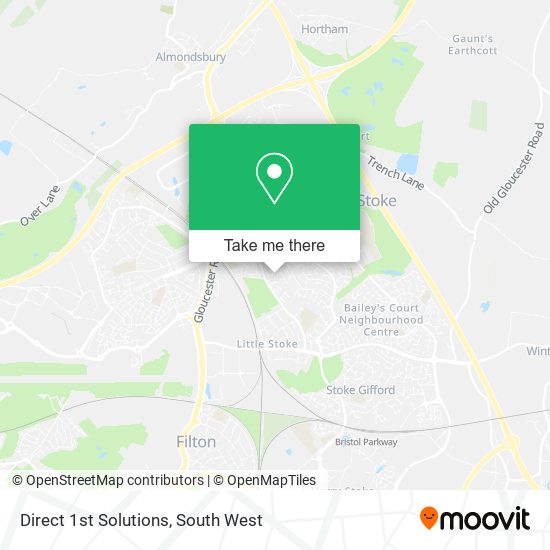 Direct 1st Solutions map