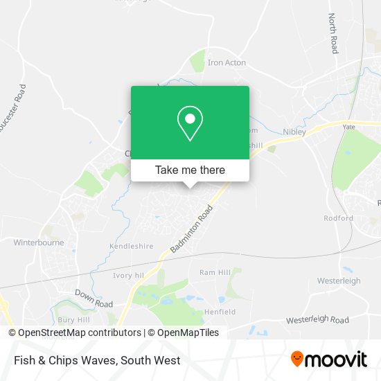 Fish & Chips Waves map