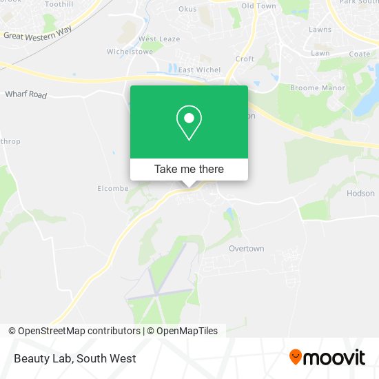 Beauty Lab map