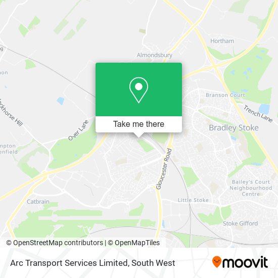 Arc Transport Services Limited map