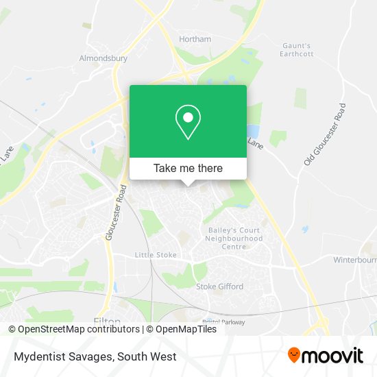 Mydentist Savages map
