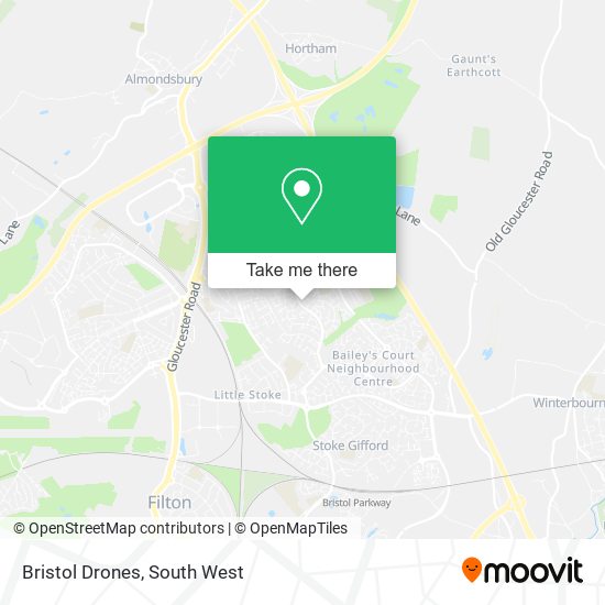 Bristol Drones map