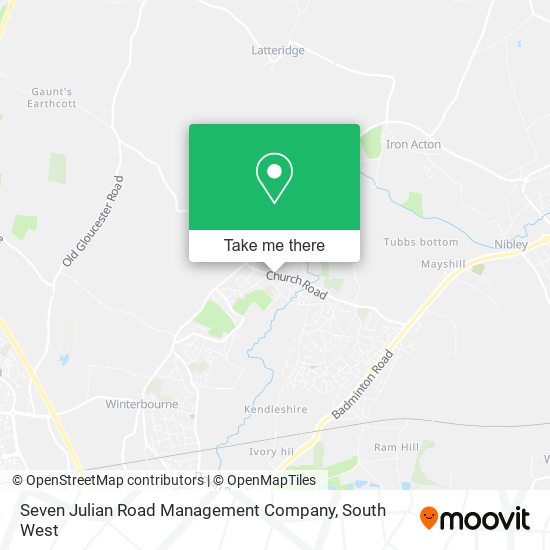Seven Julian Road Management Company map