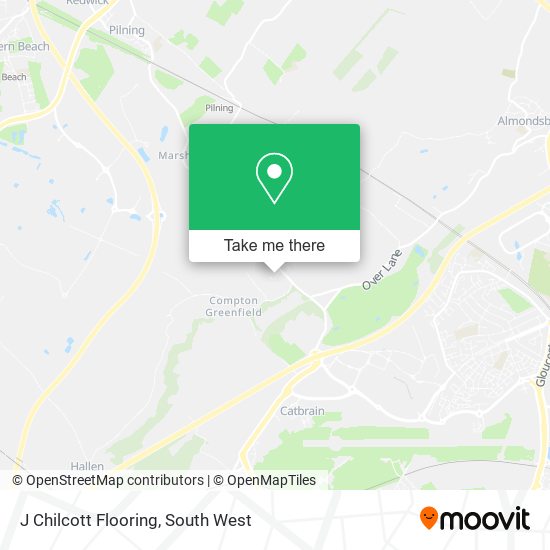 J Chilcott Flooring map