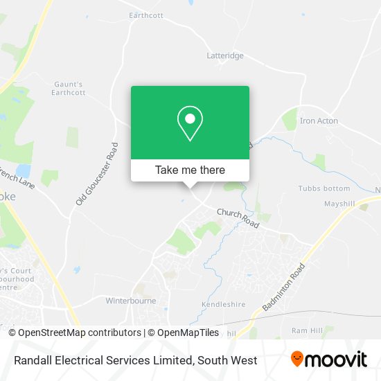 Randall Electrical Services Limited map