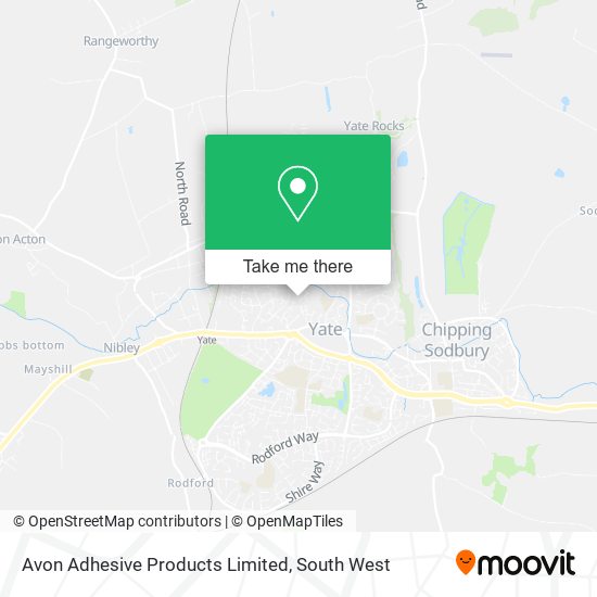 Avon Adhesive Products Limited map