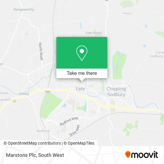 Marstons Plc map
