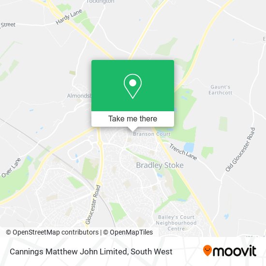 Cannings Matthew John Limited map