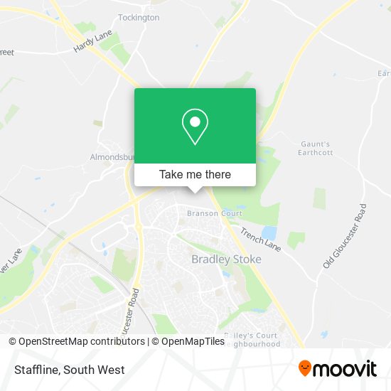Staffline map