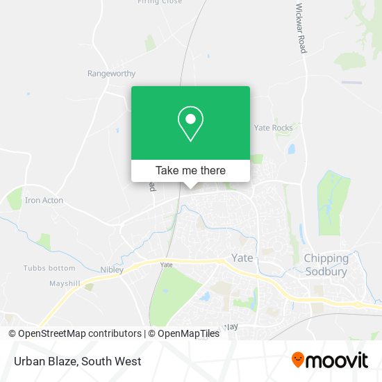 Urban Blaze map
