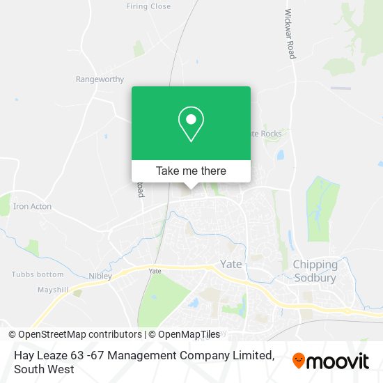 Hay Leaze 63 -67 Management Company Limited map