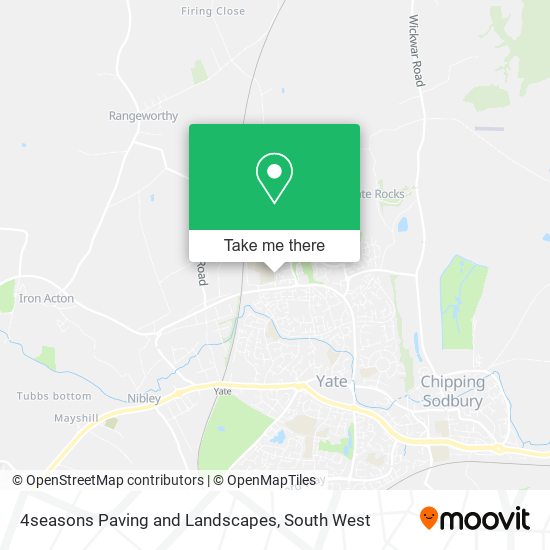 4seasons Paving and Landscapes map
