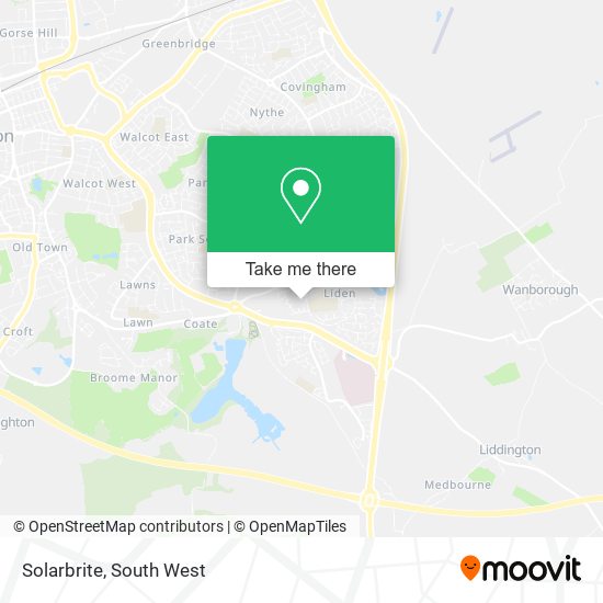 Solarbrite map
