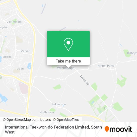 International Taekwon-do Federation Limited map