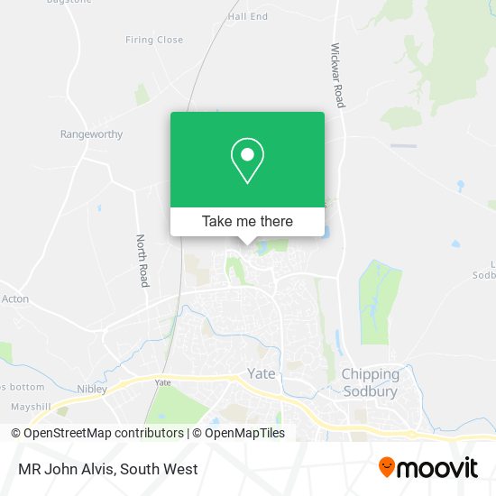 MR John Alvis map
