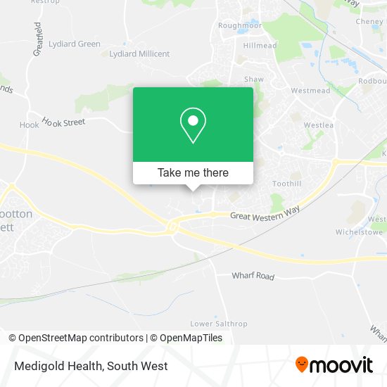 Medigold Health map