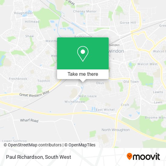 Paul Richardson map