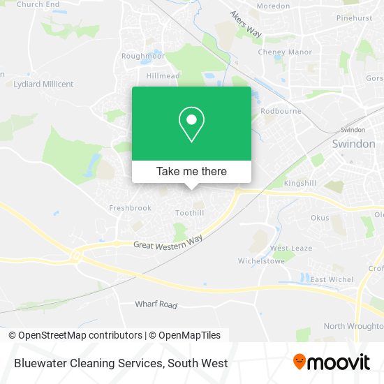 Bluewater Cleaning Services map