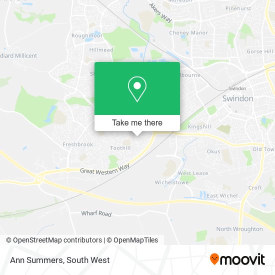 Ann Summers map