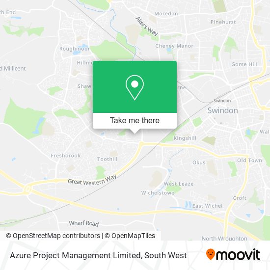 Azure Project Management Limited map