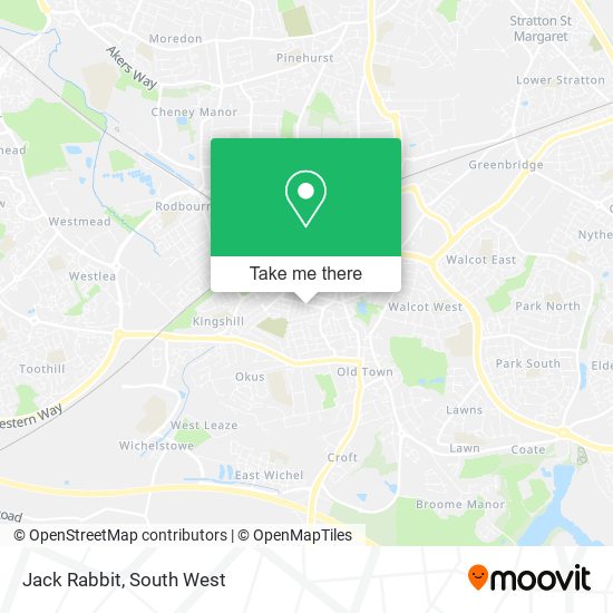 Jack Rabbit map