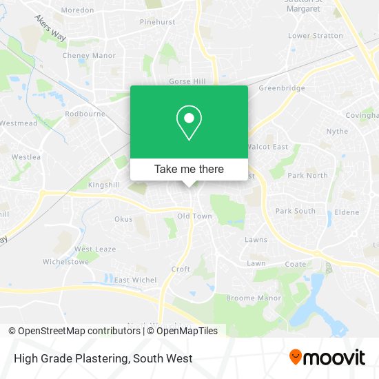 High Grade Plastering map
