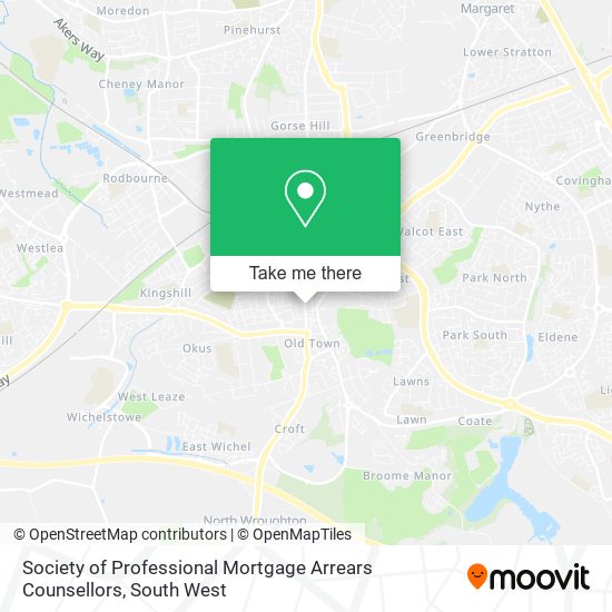 Society of Professional Mortgage Arrears Counsellors map