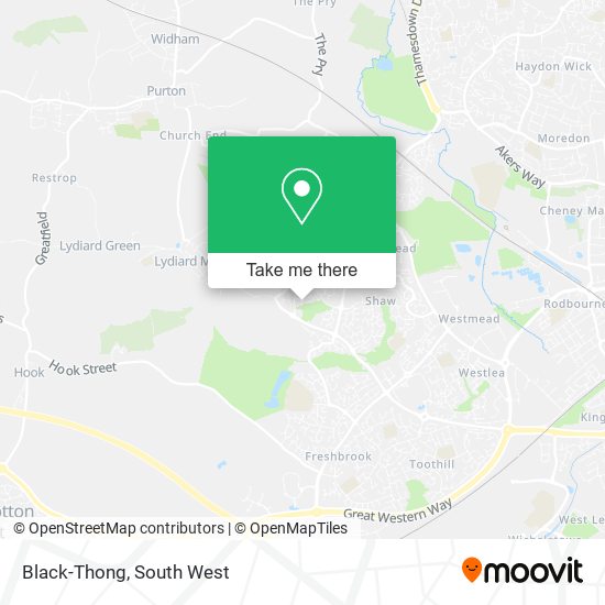 Black-Thong map