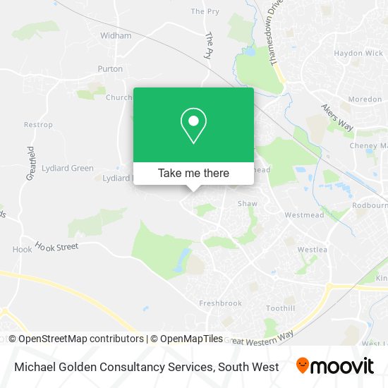 Michael Golden Consultancy Services map