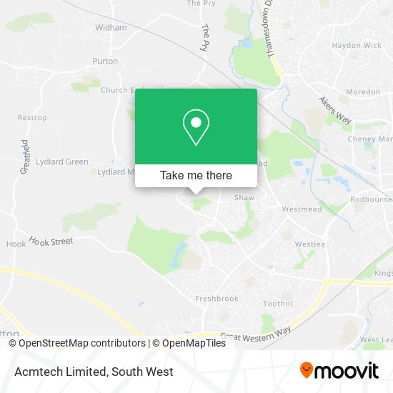 Acmtech Limited map