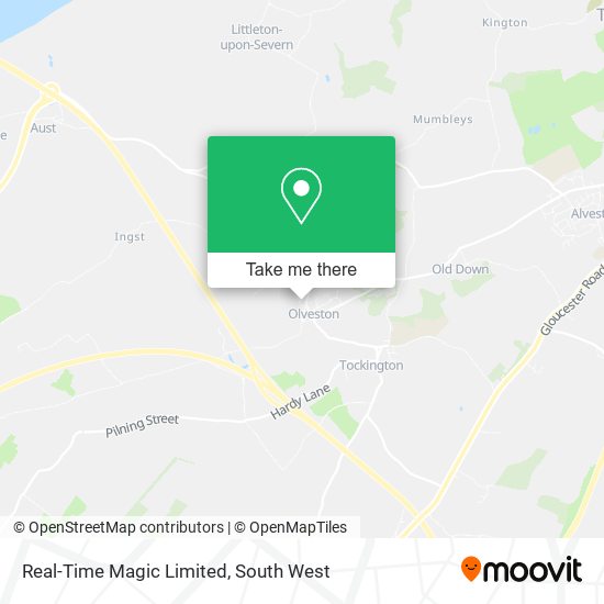 Real-Time Magic Limited map