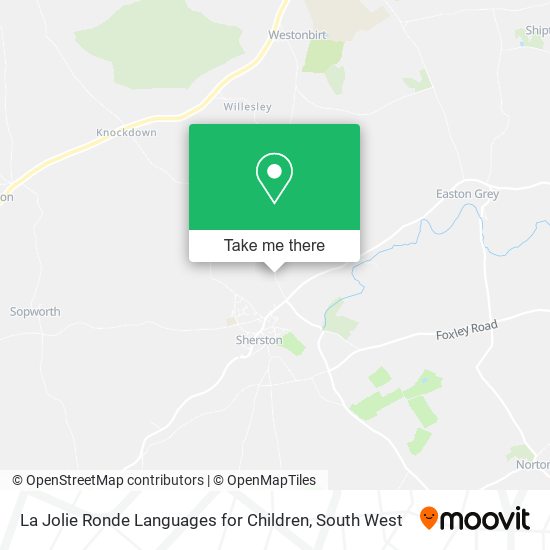 La Jolie Ronde Languages for Children map