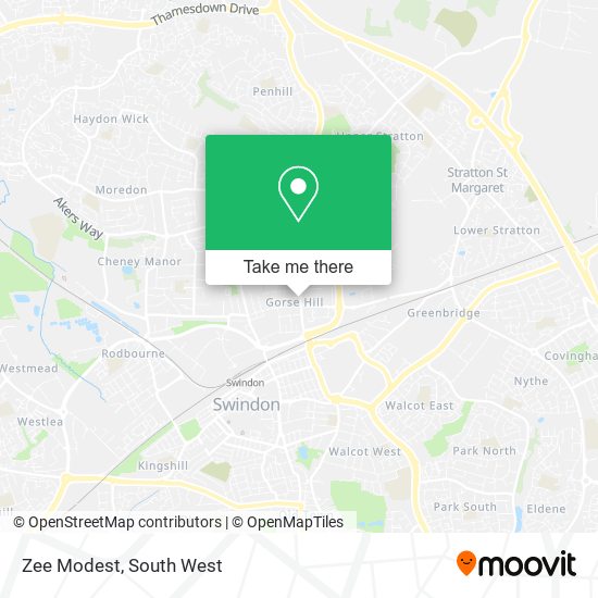 Zee Modest map
