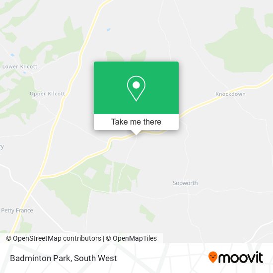 Badminton Park map