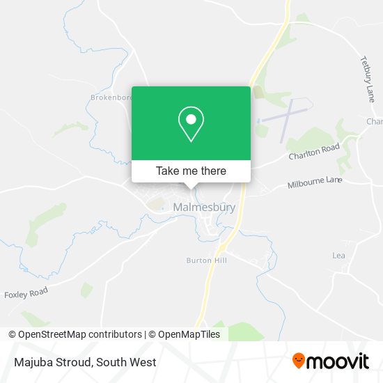 Majuba Stroud map