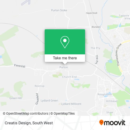 Creatis Design map