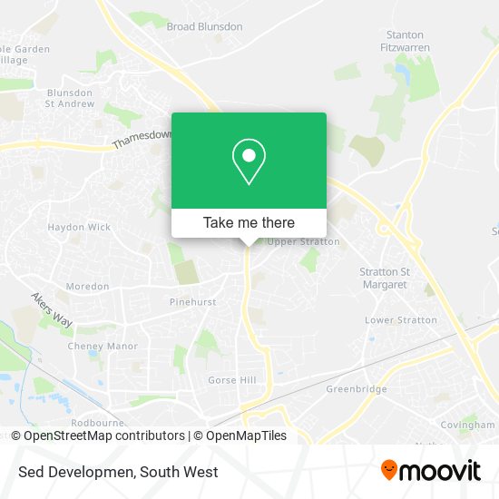 Sed Developmen map