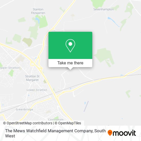 The Mews Watchfield Management Company map